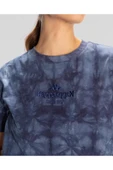 Kappa Authentic Rosemary T-shirt Kadın Mavi Regular Fit Tişört - 4