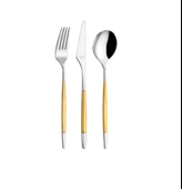 Aryıldz Qubra Prestige Mat Plus 84 Parça 12 Kişilik Çatal Kaşık Bıçak Takımı - 2