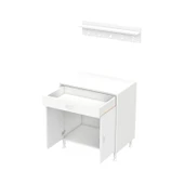 Modilayn DOQU (XXXL) Set Ocak Altı Dolap 80x88x48 cm, Çekmeceli, Kpk, Tüp Bölmeli Ve Baharat Raflı - 9