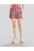 Kappa Authentic Rosemary Shorts Kadın Gül Kurusu Regular Fit Şort thumbnail 1