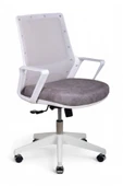 Pluton Beyaz Fileli Çalışma Koltuğu thumbnail 1