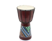 Batikli Ahşap Darbuka 25 Cm - 1