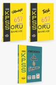 2026 Kpss Lisans, Ön Lisans, Ortaöğretim, Vatandaşlık 657 - Tarih 657 Soru Bankası ve Gkgy Deneme Seti - 2
