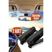ModaCar Araç Gözlük Tutucu Güneşliğe Uygun Mini 2 ADET - 1