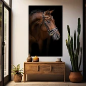 Yarış Atı Kanvas Tablo thumbnail 1