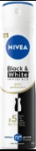 NIVEA Kadın Sprey Deodorant Black & White Invisible İpeksi Pürüzsüzlük, Ter ve Ter Kokusuna Karşı 72 Saat Anti-perspirant Koruma 150 ml - 1