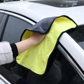 Yünlü Mikrofiber Araba Temizlik Bezi 50x70 cm - 3