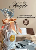 Angelo Chocolate Gümüş Sargılı 100 Adetli Madlen Çikolata - 3