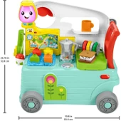 Fisher Price Eğlen ve Öğren 3 ü 1 Arada Karavan Yürüme Yardımcısı Çift Dilli Eğitici Aktivite Oyuncağı TÜRKÇE-ENGLISH - 6