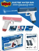 Elektrikli Otomatik Atış Yapan Çift Sarjörlü GLOCK Su Tabancası - 3