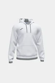 Joma Erkek Futbol Kamp Sweatshirt Confort Hoodie White Gray thumbnail 1
