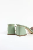 Assortie RENKLİ KALIN TOPUKLU TERLİK 6CM - 3