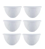 Omnipazar SO-DD03 Dekoratif Damla Duvar Saksı 3.4 Lt Beyaz 6 Adet thumbnail 1