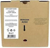 Eyüp Sabri Tuncer 5lt Limon  Kolonyası (5lt Bag IN Box Endüstriyel) thumbnail 2