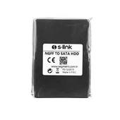 S-link NGFF TO SATA Harici 2.5" Siyah Hdd Kutusu thumbnail 2