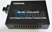 Teldata Media Converter Single Mode 10-100-1000 20 Km Dual Sc 2 Li Paket Set - 2