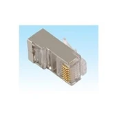 Frisby FNW-RJ4522N Ftp Cat6 Metal rj45 Konnektör Network Kablosu 100 lü Paket thumbnail 2