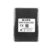 S-link NGFF TO SATA Harici 2.5" Siyah Hdd Kutusu thumbnail 1