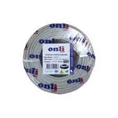 Onli ON-4122 4+1 1x0,22 mini Coax 4x0,22mm 2X0,50mm 100 metre CCA Kamera Kablosu - 2
