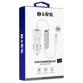 S-link Swapp SW-C535 1 Usb + Micro Usb 12-24V 3.1A Kablolu Araç Şarj Cihazı - 2