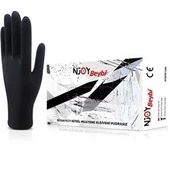 Beybi Muayene  Large Pudrasız Njoy Nitril Siyah Eldiven - 2