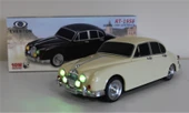 EVERTON RT-1958 Bej Arabalı  Bluetooth Fm-Usb-Tf-Aux Şarjlı Nostaljik Radyo - 1