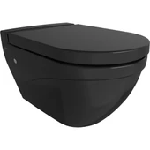 Taormina Asma Klozet Parlak Siyah 1012-005-0128 Kapak Dahil thumbnail 1