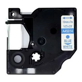 DYMO D1 Beyaz-Mavi Yedek Şerit 12mm x 7mt 45014 thumbnail 2