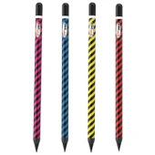 Panda Panpen Çizgili Neon Serisi Bitmeyen Kurşun Kalem (PAN722) 1 Adet thumbnail 1