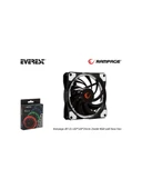 Rampage JBT-21 120-120-25mm 21adet RGB Ledli Kasa Fanı - 2