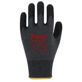 BEYBİ PL17 Flex 10 Beden Siyah Polyesyter Likralı İpten Örülmüş Lateks Kaplı 12li Paket (3131X) - 2