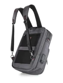 Monalisa Home CCS  51270 Lüks Gösterişli Gri Renk Sırt Çantası thumbnail 3