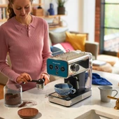 Russell Hobbs Distinctions 26451-56 Okyanus Mavisi Manuel Espresso Makinesi Teşhir - 9