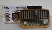 Everton Rt-878 Bluetooth (El Feneri) Fm-Usb-Tf-Aux Şarjlı Nostaljik Radyo thumbnail 4