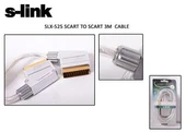 S-link SLX-525 Scart To Scart 3mt Gold Metal Kablo thumbnail 2