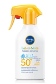 Nivea Sun Bebek & Çocuk Güneş Spreyi SPF 50 – 270 ml | Hassas Ciltler İçin Yüksek Koruma | Suya Dayanıklı Güneş Koruyucu thumbnail 1