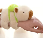 Çantalı Tutunan Kapibara Peluş Oyuncak Figür 17 Cm Yüksek Kalite Kola Yapışan Kapibara - 1