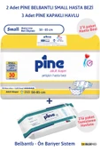PİNE BELBANTLI SMALL (S) HASTA BEZİ SETİ ÖN BARİYERLİ 5Lİ SET thumbnail 1