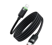 MCDODO CA-2010 36W USB-C TO LIGHTNING MANYETİK SARILABİLİR KABLO - 1.2 M SİYAH thumbnail 2