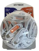 Hytech HY-XF53 90cm 2.4A 40 Lightning + 40 TypeC Şarj Kablosu 80li fanus thumbnail 2