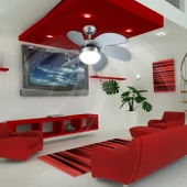 Rubenis RBT306 SLV Glob Aydınlatmalı Tavan Vantilatörü thumbnail 2