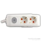 Viko Multı-Let Vm22ANH 2li 2mt  Anahtarlı Kablolu (90117202) thumbnail 2