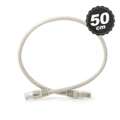 Inca Cat6 26 Awg 0,50mt Gri Patch Kablo - 1