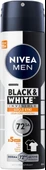 NIVEA Men Erkek Sprey Deodorant Black & White Invisible Güçlü Etki 72 Saat Anti-perspirant Koruma 150ml - 1