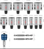 PRO MultiMaterial PC Plus Delik Açma Panç 14lü thumbnail 2