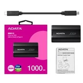 Adata 1000Gb SD810 Siyah Taşınabilir Usb 3.2 Gen2  x2 Type-C Ssd Harici Disk thumbnail 4