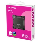Adata 512Gb SD620 Siyah Taşınabilir Usb 3.2 Gen2 Ssd Harici Disk thumbnail 4