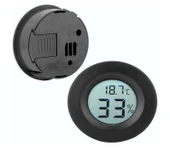 WellHise TPM-13 Gömme Tipi Mini Termometre Nem Ölçer Probsuz - 2