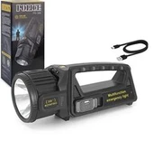 Polıce PS-388  Spot Fener Powerbank Özellikli Solarlı (Güneş Enerji) Şarjlı 180 Derece Oynar Başlık thumbnail 2