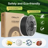 Creality Hyper Pla Rfıd Siyah Filament 1.75mm 1Kg - Urhanshop Gönderimli - 2